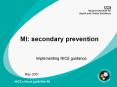MI: secondary prevention PowerPoint PPT Presentation