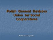 Polish General Revisory Union for Social Cooperatives