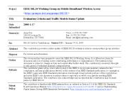 Issues Discussed in Conference Call Dec 7