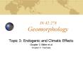 3842:278 Geomorphology PowerPoint PPT Presentation