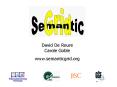 Semantic Grid PowerPoint PPT Presentation