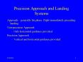 Precision Approach and Landing Systems PowerPoint PPT Presentation