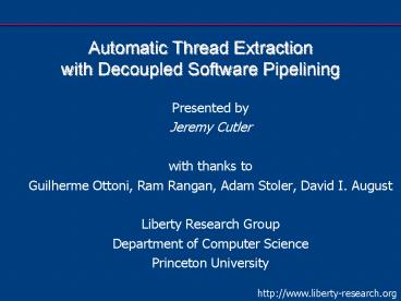 presentation player overlay