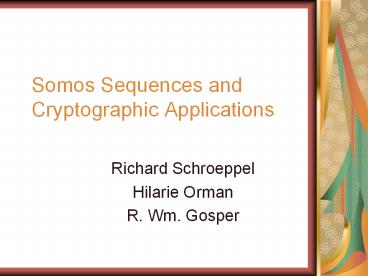 Somos%20Sequences%20and%20Cryptographic%20Applications