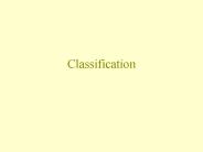 Classification