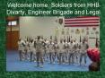Welcome home, Soldiers from HHB Divarty, Engineer Brigade and Legal PowerPoint PPT Presentation