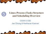 Linux Process (Task) Structure and Scheduling Overview