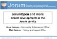 JorumOpen and more Recent developments in the Jorum service PowerPoint PPT Presentation