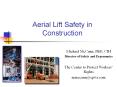 Aerial Lift Safety in Construction PowerPoint PPT Presentation