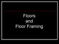 Floors PowerPoint PPT Presentation