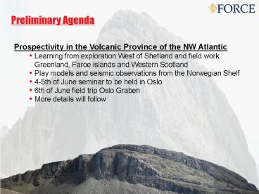 Prospectivity in the Volcanic Province of the NW Atlantic