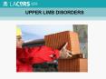 UPPER LIMB DISORDERS PowerPoint PPT Presentation