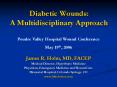 Diabetic Wounds: A Multidisciplinary Approach PowerPoint PPT Presentation