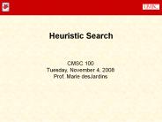 Heuristic Search