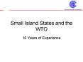 Small Island States and the WTO PowerPoint PPT Presentation