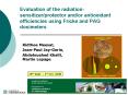 Evaluation of the radiationsensitizerprotector andor antioxidant efficiencies using Fricke and PAG d PowerPoint PPT Presentation