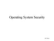 Operating System Security