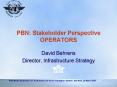 PBN: Stakeholder Perspective OPERATORS PowerPoint PPT Presentation