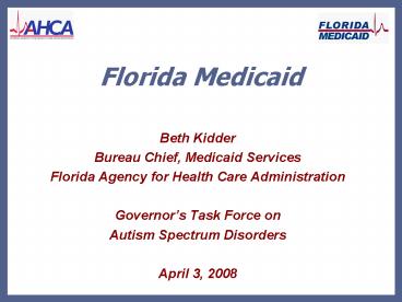 Florida Medicaid