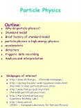 Particle%20Physics PowerPoint PPT Presentation