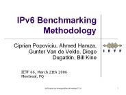 IPv6%20Benchmarking%20Methodology