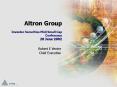 1 www'altron'co'za PowerPoint PPT Presentation