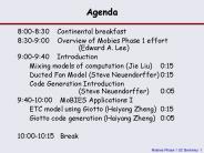 Agenda