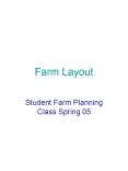 Farm Layout PowerPoint PPT Presentation