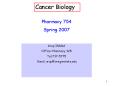Cancer Biology PowerPoint PPT Presentation