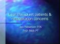 Liver transplant patients PowerPoint PPT Presentation