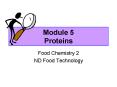 Module 5 Proteins PowerPoint PPT Presentation