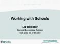 Working with Schools PowerPoint PPT Presentation