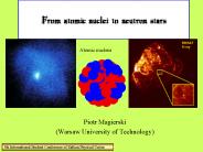 From atomic nuclei to neutron stars