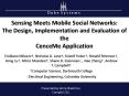 Sensing Meets Mobile Social Networks: PowerPoint PPT Presentation