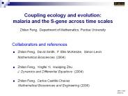 Collaborators and references