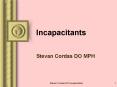 Incapacitants PowerPoint PPT Presentation