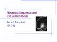 Fibonacci%20Sequence%20and%20the%20Golden%20Ratio PowerPoint PPT Presentation