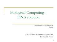 Biological Computing 