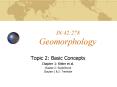 3842:278 Geomorphology PowerPoint PPT Presentation