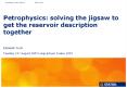 Petrophysics: solving the jigsaw to get the reservoir description together PowerPoint PPT Presentation