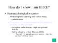 How do I know I am HERE PowerPoint PPT Presentation