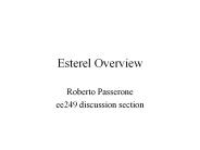 Esterel Overview
