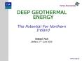 DEEP GEOTHERMAL ENERGY PowerPoint PPT Presentation