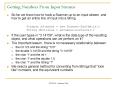 Getting Numbers From Input Streams PowerPoint PPT Presentation