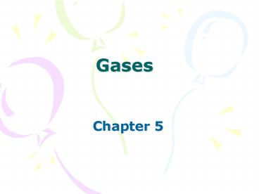 Gases