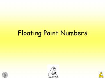 PPT – Floating Point Numbers PowerPoint presentation | free to view ...