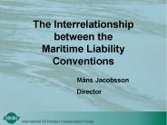 The Interrelationship between the Maritime Liability Conventions