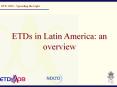 ETDs in Latina America: an overview PowerPoint PPT Presentation