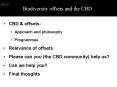 CBD PowerPoint PPT Presentation