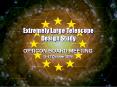 Extremely Large Telescope Design Study PowerPoint PPT Presentation